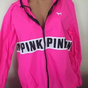 XS vs/pink windbreaker